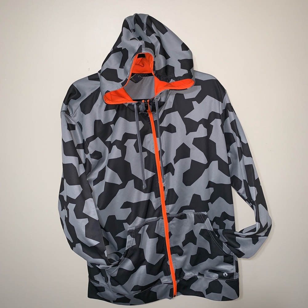 Xersion Camo Zip Up Jacket